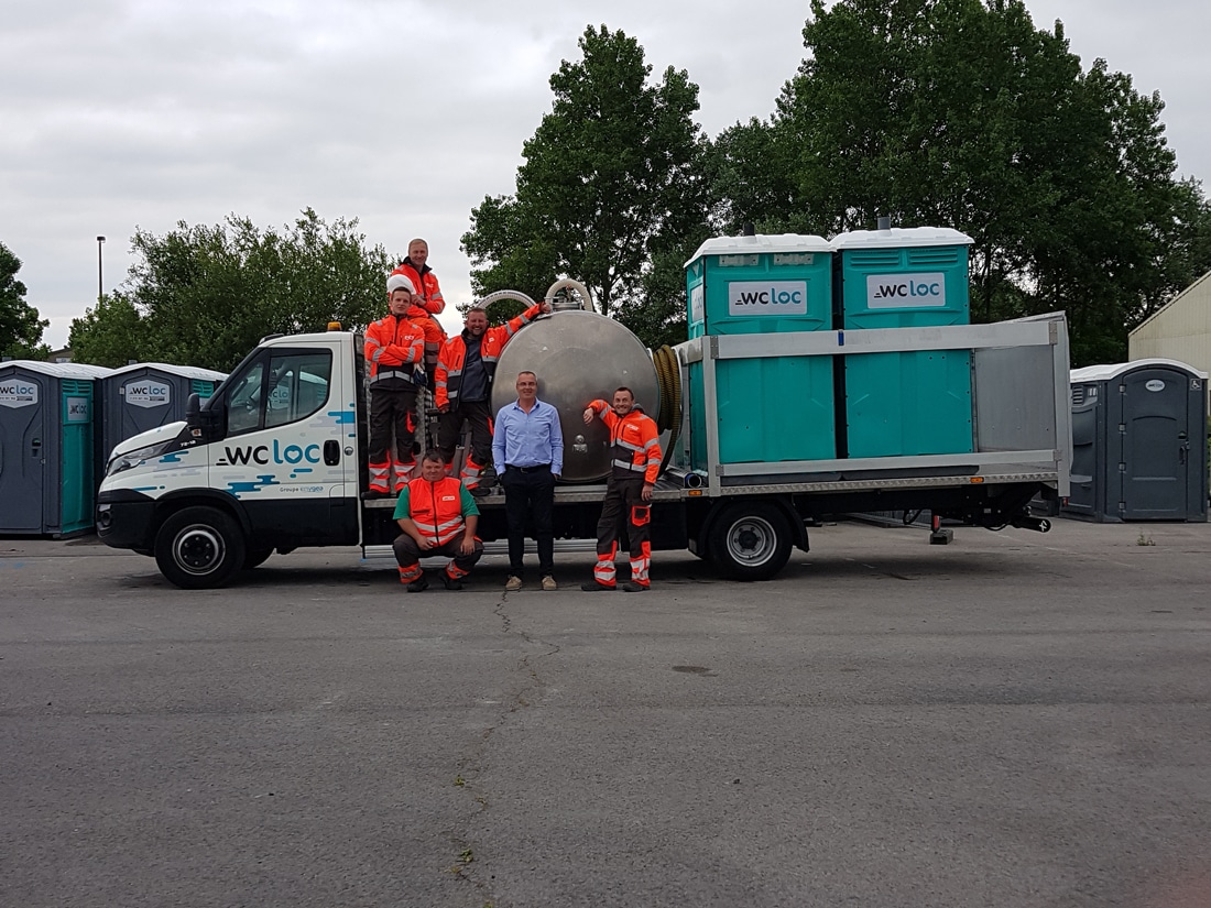 Votre agence de location sanitaires à Calais