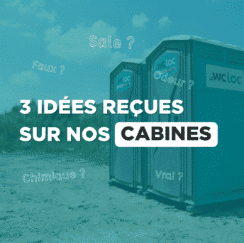 3 idées reçues sur les cabines WC