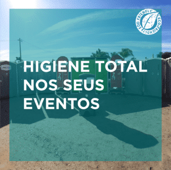 Equipamentos para eventos que garantem a higiene total do local
