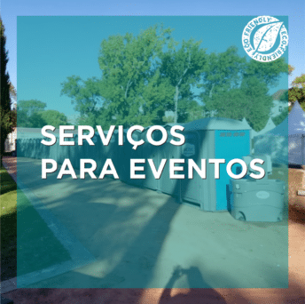 Serviços para eventos da Wc Loc