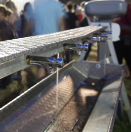 LAV-R12 Lave-mains raccordable 12 postes