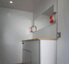 intérieur de la caravane toilettes sèches