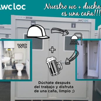 ¿Una ducha después del trabajo?