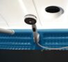 Pommeau de la cabine douche raccordable