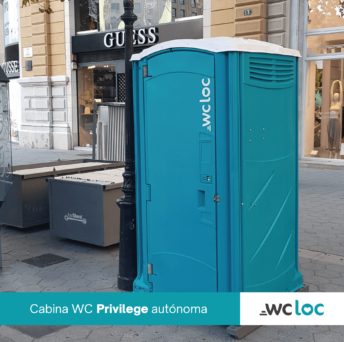 Cabina WC Privilege Autónoma, la solución más práctica y elegante