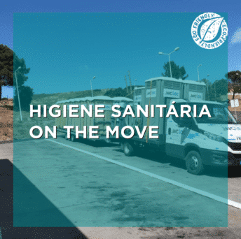 Sanitário portátil: Higiene sanitária on the move