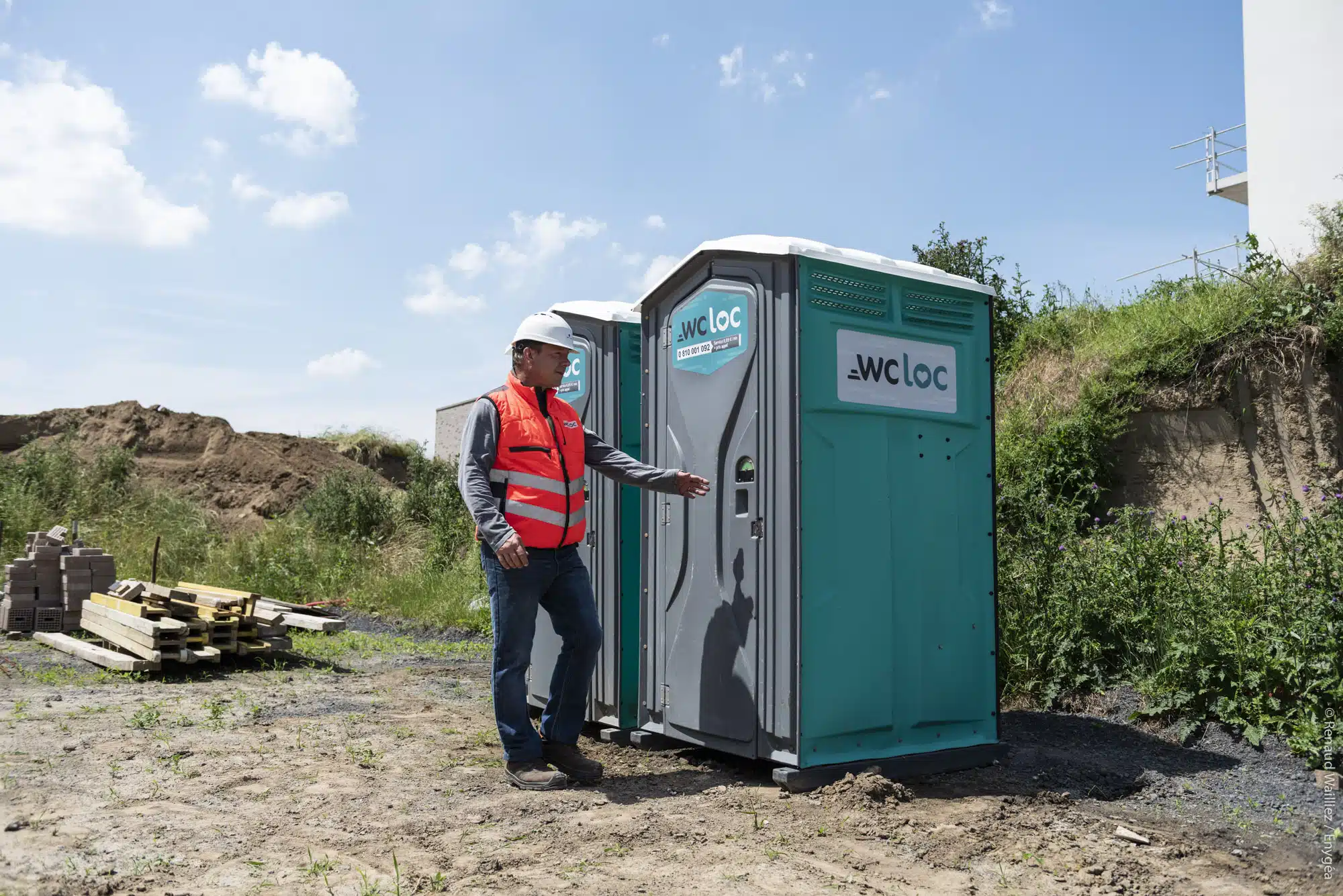 Location de toilettes autonomes chantier