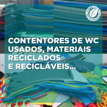 Contentores de WC usados