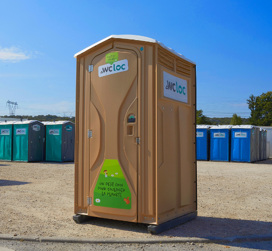 Toilettes sèches de chantier