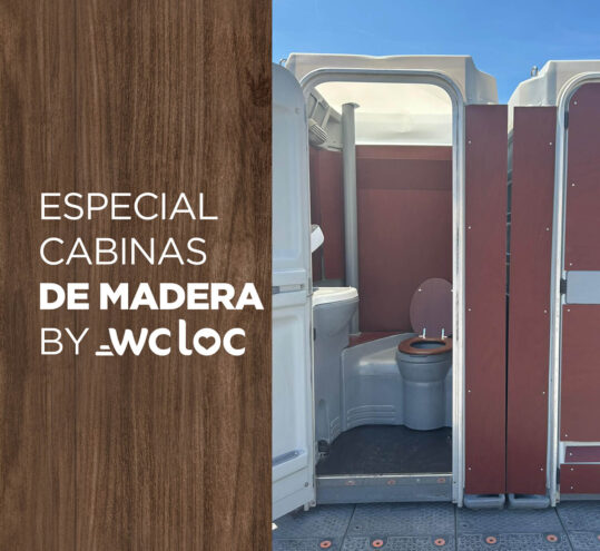 WC de madera CABINA SEMI-BOIS AUTÓNOMA