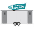 Roulotte 6 plus WC Solaire