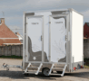 Vue extérieure d’une caravane sanitaire Festi