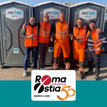 WC Loc Italia alla ROMA-OSTIA HALF MARATHON 2025