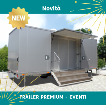 Trailer Premium: Eleganza e Comfort unico per ogni tipo di Evento