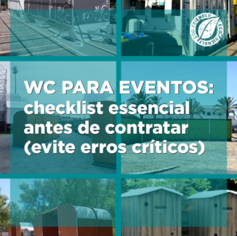 WC para eventos: checklist essencial antes de  contratar (evite erros críticos)
