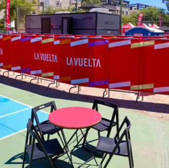 Happee Services cubre la higiene en la 26ª edición de La Vuelta a España.